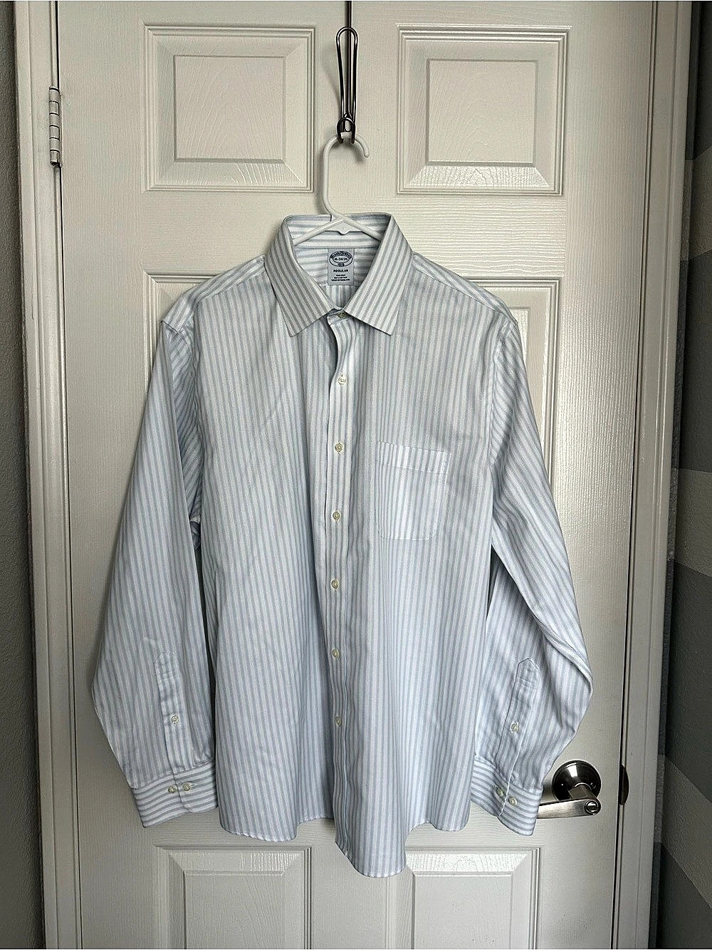 NEW Brooks Brothers Men’s Long Sleeve Polo Shirt | 16-34/35 | NWOT